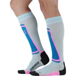 Skarpetki Monnet Fusion. Czerwone skarpetki MONNET, bez wzorów. Za 221.50 zł.