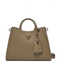 Guess Torebka HWEZG9 52306 Khaki. Brązowe torebki klasyczne Guess, z aplikacjami, ze skóry, bez dodatków. Za 369.99 zł.
