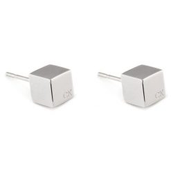 Kolczyki Calvin Klein. Szare kolczyki Calvin Klein, srebrne. Za 199.99 zł.