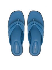 Tommy Hilfiger Japonki FW0FW09216 Niebieski. Niebieskie japonki Tommy Hilfiger, bez wzorów, ze skóry. Za 359.99 zł.