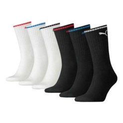 Skarpety Sportowe Unisex Dla Dorosłych (zestaw 4 Sztuk). Białe skarpetki sportowe Puma, bez wzorów, tenisowe. Za 120.99 zł.