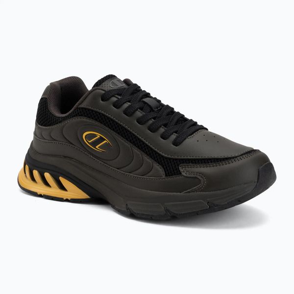 Buty Champion Eagle Run Low Cut. Czarne buty treningowe Champion, bez wzorów, z gumy, przed kostkę, bez zapięcia, na fitness i siłownię. Za 339.99 zł.