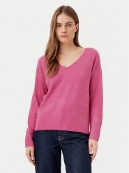 ONLY Sweter Rica 15224360 Różowy Regular Fit. Czerwone swetry ONLY, xs, bez wzorów, z syntetyku, bez ramiączek. Za 79.99 zł.