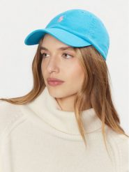 Polo Ralph Lauren Czapka z daszkiem 211912843012 Niebieski. Niebieskie czapki z daszkiem Polo Ralph Lauren, bez wzorów, z bawełny. Za 149.99 zł.