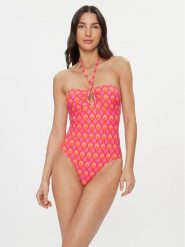 Seafolly Strój kąpielowy Birds Of Paradise 11129-103 Różowy. Czerwone stroje jednoczęściowe Seafolly, bez wzorów, z syntetyku. Za 359.99 zł.