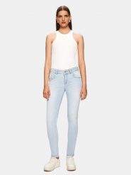 LTB Dżinsy "Fallon 201" - Slim fit - w kolorze błękitnym rozmiar: W28/L34. Niebieskie jeansy LTB, l, z aplikacjami, ze skóry, klasyczne. Za 119.12 zł.
