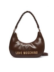 LOVE MOSCHINO Torebka JC4135PP1PL1130A Brązowy. Brązowe torebki klasyczne Love Moschino, bez wzorów, ze skóry, bez dodatków. Za 949.99 zł.