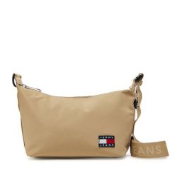 Torebka Tommy Jeans. Brązowe torebki klasyczne Tommy Jeans, bez wzorów, z jeansu, klasyczne, bez dodatków. Za 169.99 zł.