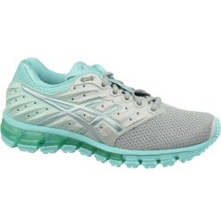 Buty do biegania damskie, Asics Gel-Quantum 180 2 MX. Szare buty do biegania ASICS, bez wzorów, bez zapięcia, do biegania. Za 299.99 zł.