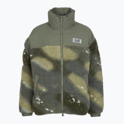 Kurtka damska EA7 Train Contemporary Sport Medium Padded. Zielone kurtki przejściowe sportowe EA7 Emporio Armani, l, bez wzorów, z syntetyku, bez kaptura, na fitness i siłownię. Za 849.99 zł.