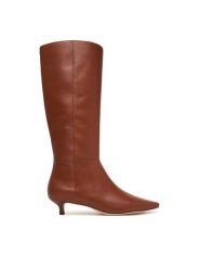 LAUREN RALPH LAUREN Kozaki Frncsa Tl Hl Bo Tal 802P15725002 Brązowy. Brązowe kozaki Lauren Ralph Lauren, bez wzorów, ze skóry, bez obcasa, na szpilce, bez zapięcia. Za 1,299.00 zł.