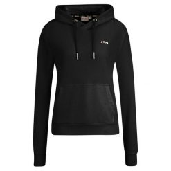 Damska Bluza Z Kapturem Bruchsal. Czarne bluzy Fila, m, bez wzorów, bez ramiączek, z kapturem. Za 263.99 zł.