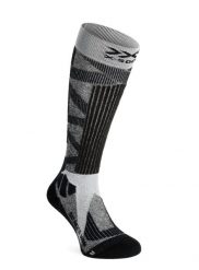 Skarpety narciarskie damskie X-Socks Ski Rider 4.0. Szare skarpetki X-Socks, bez wzorów, z materiału. Za 169.99 zł.