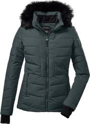 Kurtka narciarska damska Killtec Ksw 210. Zielone kurtki narciarskie Killtec, na zimę, l, bez wzorów, z lycry, bez kaptura, narciarskie. Za 431.99 zł.