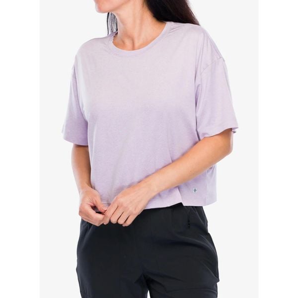 Koszulka szybkoschnąca damska Black Diamond Circuit. Fioletowe t-shirty sportowe Black Diamond, bez wzorów, bez ramiączek. Za 182.99 zł.