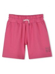 HUGO Szorty dresowe w kolorze różowym rozmiar: 140. Różowe szorty Hugo, bez wzorów, z bawełny. Za 173.99 zł.