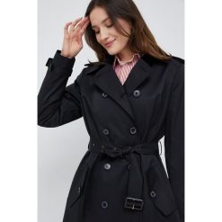 Lauren Ralph Lauren trencz 297859973004 damski kolor czarny przejściowy. Czarne płaszcze Lauren Ralph Lauren, l, bez wzorów, klasyczne, bez kaptura. W wyprzedaży za 879.99 zł.