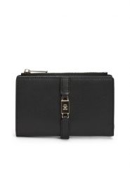 Tommy Hilfiger Portfel damski Kobiety Sztuczna skóra czarny jednolity, ONE SIZE. Czarne portfele Tommy Hilfiger, bez wzorów, ze skóry. Za 269.95 zł.
