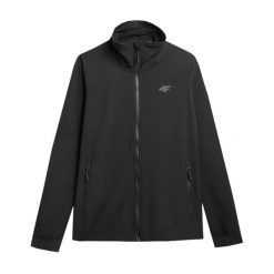 Kurtka Damska Softshell 4F, Czarna, NeoDry 5000. Czarne kurtki 4f, bez wzorów, z softshellu, bez kaptura. Za 219.99 zł.