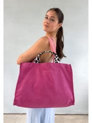 Fritzi aus Preußen Shopper bag "Bridge" w kolorze różowym - 45 x 31 x 21,5 cm rozmiar: onesize. Różowe shopper bag Fritzi aus Preußen, bez wzorów, z materiału, na ramię, bez dodatków. Za 136.45 zł.