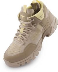 Tamaris Hiking beżowe buty trekkingowe Flyknit wodoodporne. Brązowe buty trekkingowe MARIUS, bez wzorów, z tkaniny, bez zapięcia, do jazdy konnej. Za 530.99 zł.