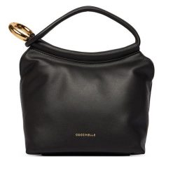 Torebka Coccinelle. Czarne torebki klasyczne Coccinelle, bez wzorów, klasyczne, bez dodatków. Za 889.99 zł.