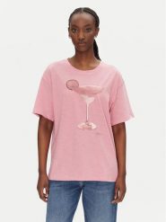 BOSS T-Shirt C_Eband_4 50540433 Różowy Relaxed Fit. Czerwone t-shirty Boss, xl, bez wzorów, z bawełny, bez kołnierzyka, bez ramiączek. Za 229.99 zł.