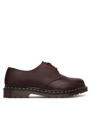 Dr. Martens Półbuty 3 Eye Crazy Horse DM11838601 Bordowy. Czerwone półbuty wsuwane Dr Martens, bez wzorów, bez obcasa, na płaskiej podeszwie. Za 859.99 zł.