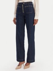 Guess Jeansy W6RA3F D6881 Granatowy Regular Fit. Niebieskie jeansy Guess, z aplikacjami, z bawełny. Za 529.99 zł.