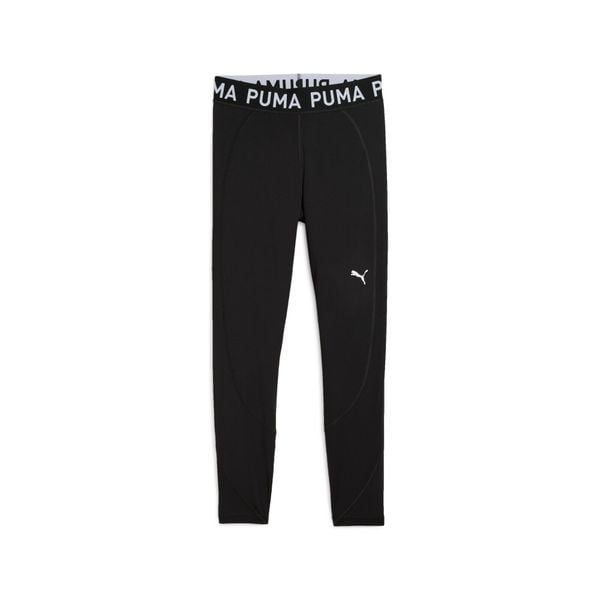 Damskie legginsy Puma Strong. Czarne legginsy Puma, bez wzorów, sportowe. Za 159.00 zł.