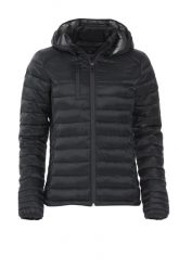 Clique Hudson Women kurtka damska z ociepleniem przypominającym puch – black. Czarne kurtki CLIQUE, s, bez wzorów, z poliesteru. Za 307.05 zł.
