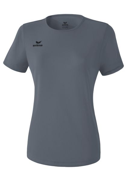 Koszulka damska Erima Teamsport Fonctionnel. Szare t-shirty sportowe Erima, bez wzorów, z materiału, bez ramiączek, do biegania. Za 107.50 zł.