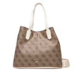 Torebka Guess. Brązowe torebki klasyczne Guess, z aplikacjami, klasyczne, bez dodatków. Za 279.99 zł.