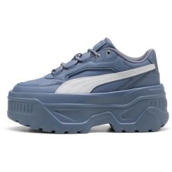 Buty sportowe damskie Puma Karmen X tra. Niebieskie buty treningowe Puma, bez wzorów, z materiału, bez zapięcia. Za 390.00 zł.