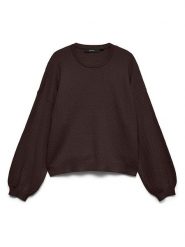 Vero Moda Sweter w kolorze brązowym rozmiar: L. Brązowe swetry Vero Moda, l, bez wzorów, bez ramiączek. Za 124.95 zł.