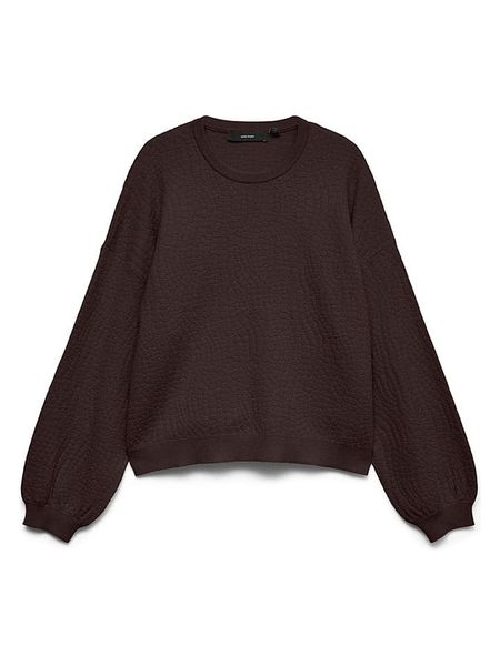 Vero Moda Sweter w kolorze brązowym rozmiar: L. Brązowe swetry Vero Moda, l, bez wzorów, bez ramiączek. Za 124.95 zł.