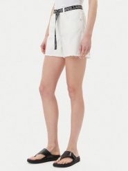 Karl Lagerfeld Jeans Szorty jeansowe A2W10039 Biały Regular Fit. Białe szorty Karl Lagerfeld Jeans, bez wzorów, z bawełny. Za 369.99 zł.