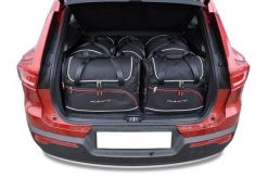 Torby Do Bagażnika Volvo Xc40 Ev 2022+ 5Szt Kjust. Czarne torby podróżne KJUST, bez wzorów, z kauczuku. Za 1,400.00 zł.
