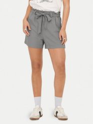 JDY Szorty materiałowe Say 15225921 Szary Regular Fit. Szare szorty JDY, bez wzorów, ze lnu. Za 69.99 zł.
