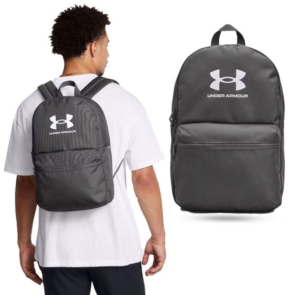 Plecak miejski UNDER ARMOUR Loudon Lite Backpack 20L. Szare plecaki Under Armour, bez wzorów, bez dodatków. Za 64.99 zł.