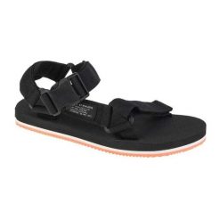 Sandały Damskie Tahoe Refresh. Brązowe sandały Levi's, bez wzorów, z materiału, z otwartym noskiem, bez obcasa, bez zapięcia. Za 263.99 zł.