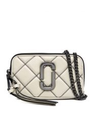 Marc Jacobs Torebka The Snapshot Chain 2P5HCR020H02 Biały. Białe kopertówki Marc Jacobs, bez wzorów, ze skóry, wizytowe, bez dodatków. Za 1,399.00 zł.