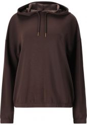 Bluza damska z kapturem Athlecia Namier. Brązowe bluzy Endurance, bez wzorów, z dresówki, z kapturem, trekkingowe. Za 237.00 zł.