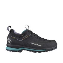 Buty podejściowe damskie Garmont Dragontail Synth Gtx. Czarne trekkingi Garmont, bez wzorów, z materiału, bez zapięcia, trekkingowe. Za 567.59 zł.