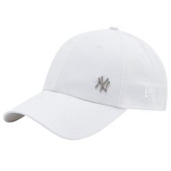 Czapka z daszkiem New Era MLB New York Yankees. Białe czapki z daszkiem New Era, bez wzorów, eleganckie. Za 109.99 zł.