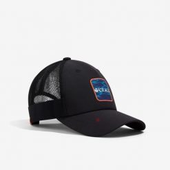Czapka z daszkiem w stylu trucker do siatkówki plażowej Copaya BV Cap. Białe czapki z daszkiem KIPSTA, na lato, bez wzorów, z materiału, sportowe. Za 39.99 zł.