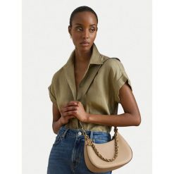Torebka LAUREN RALPH LAUREN. Brązowe torebki klasyczne Lauren Ralph Lauren, bez wzorów, klasyczne, bez dodatków. Za 1,599.00 zł.