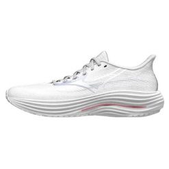 Damskie buty do biegania Mizuno Wave Rider 29. Białe buty do biegania Mizuno, bez wzorów, bez zapięcia, do biegania, mizuno wave. Za 409.99 zł.