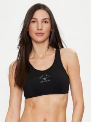 Emporio Armani Underwear Biustonosz top 164403 4R223 00020 Czarny. Czarne biustonosze Emporio Armani Underwear, xl, bez wzorów, z bawełny, bez kołnierzyka, bez ramiączek. Za 159.99 zł.