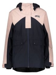 PICTURE Kurtka narciarska "Sany" w kolorze granatowo-jasnoróżowym rozmiar: S. Niebieskie kurtki narciarskie Picture, m, bez wzorów, bez kaptura, narciarskie. Za 572.37 zł.